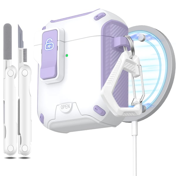 🔥Airpods Earphone Case With Magsafe🎧 - Automatic Pop-Up Cover