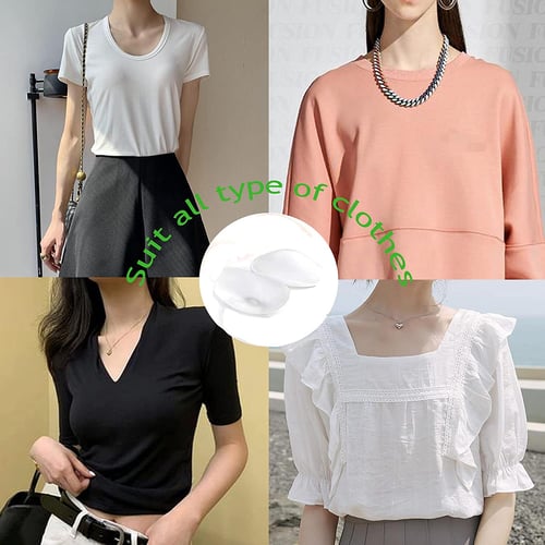 🔥🔥Naturally Silicone -Transparent Anti-slip Shoulder Pads (1 pair)