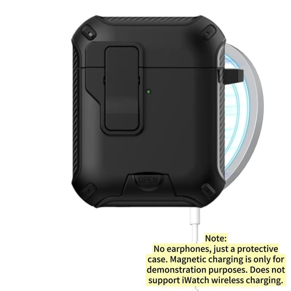 🔥Airpods Earphone Case With Magsafe🎧 - Automatic Pop-Up Cover