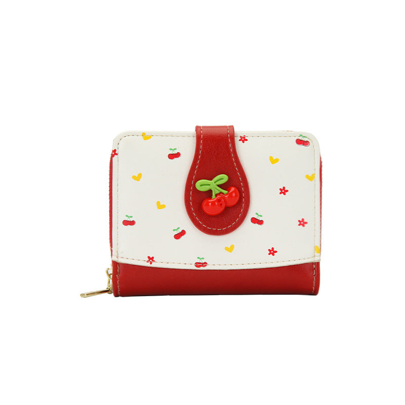 Small Cute Wallet Zipper Coin Pocket Wallet