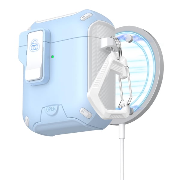 🔥Airpods Earphone Case With Magsafe🎧 - Automatic Pop-Up Cover