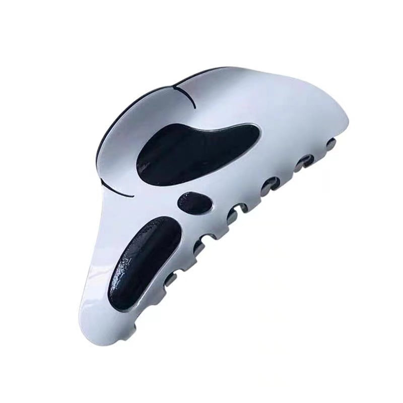 Button Eyes Hair Claw Clip