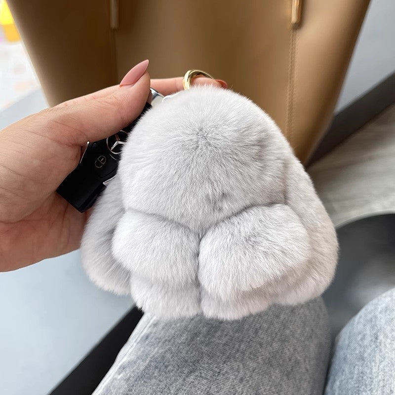 🐰 Handmade Soft Bunny PomPom Charms🎁