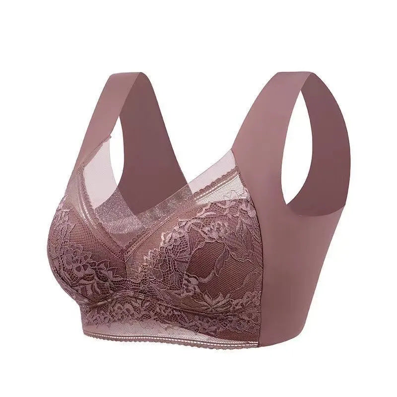 π Women's wireless lace bra