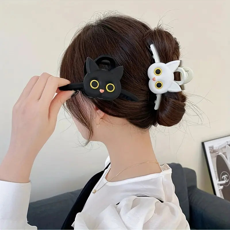 Cartoon cat hairpin(2 pieces)