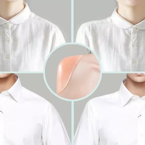 🔥🔥Naturally Silicone -Transparent Anti-slip Shoulder Pads (1 pair)
