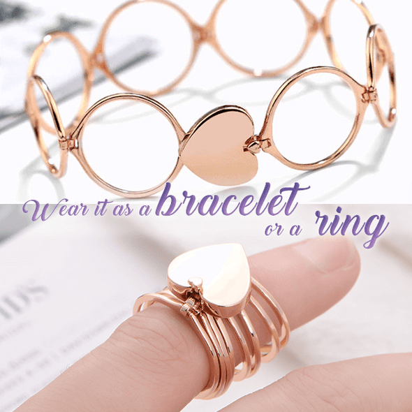 Retractable Love Ring & Bracelet