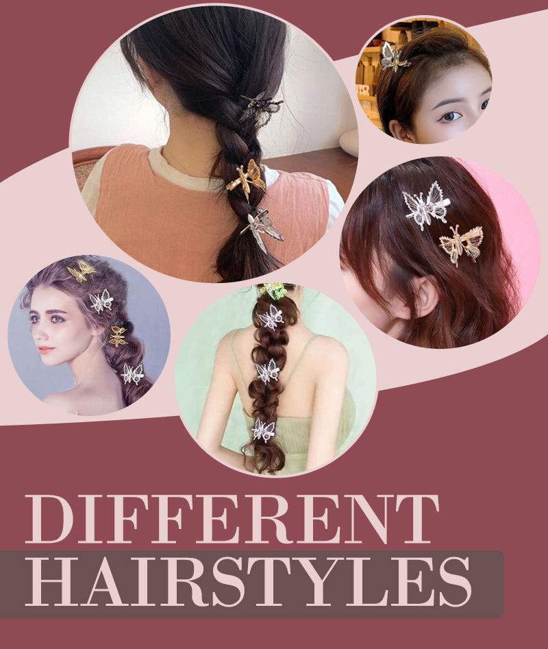 5D Lifelike Butterfly Hair Clips