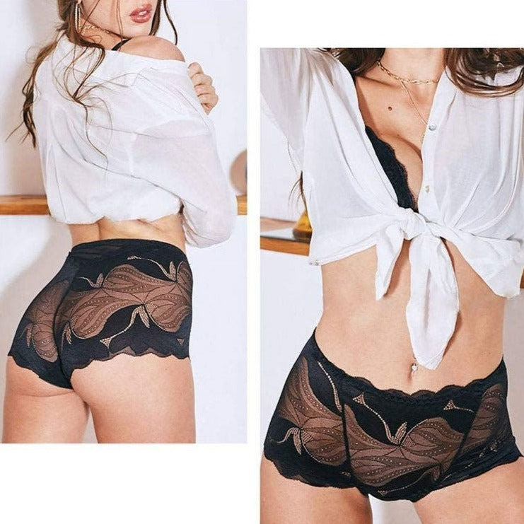 ๐Hot Sale ๐-Ladies Silk Lace Handmade Underwear Pack