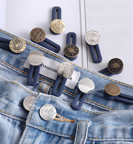 Jeans Retractable Button