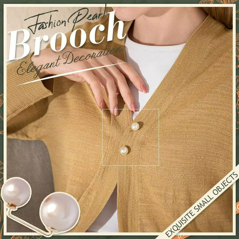 FASHION PEARL BROOCH