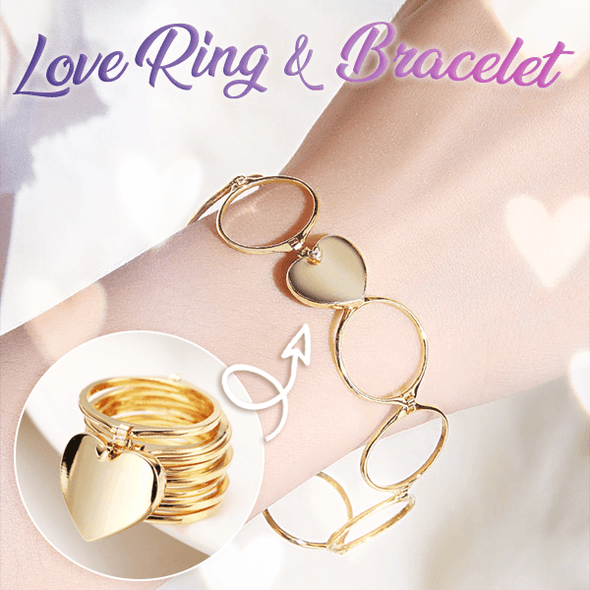 Retractable Love Ring & Bracelet