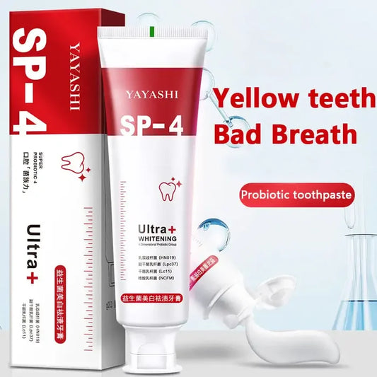 Brightening Stain Removing Probiotic Toothpaste