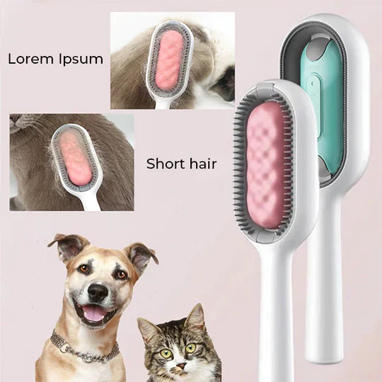 Pet Hair Removal Comb With Water Tank