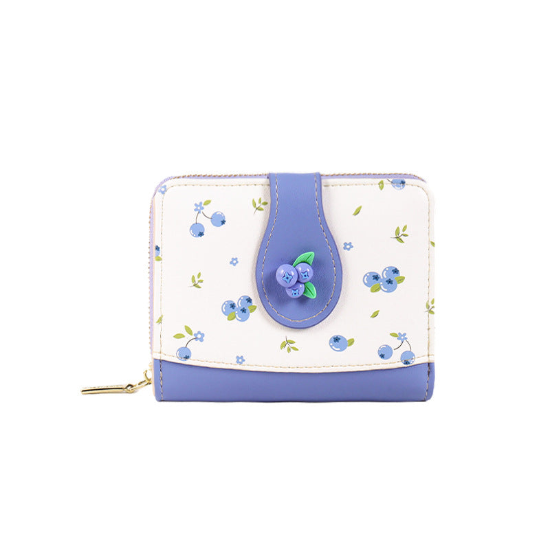 Small Cute Wallet Zipper Coin Pocket Wallet