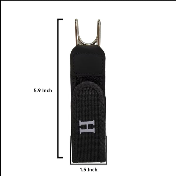 Tactical Metal Hook Elastic Belt (Unisex) - No Buckle Invisible Design | Soft Adjustable Side(2-Pack)