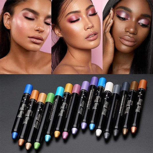 15 Color Highlighter Eyeshadow Pencil