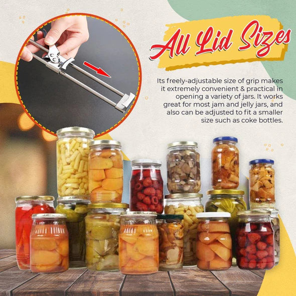 Easy Open Adjustable Jar Opener