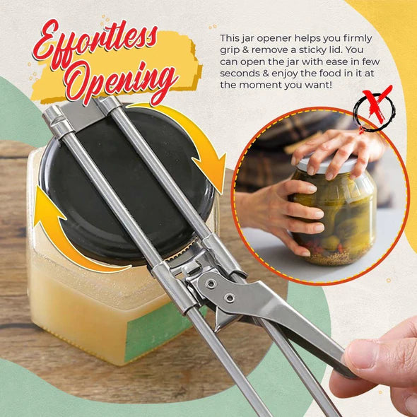 Easy Open Adjustable Jar Opener