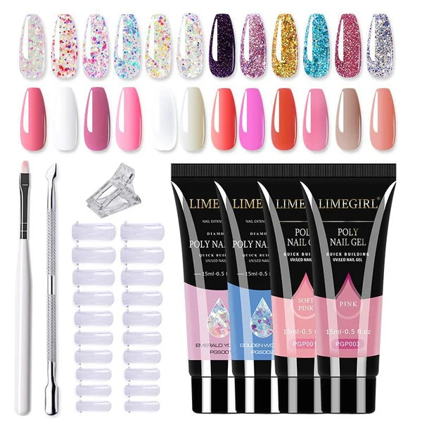 🔥Summer Hot Sale 🔥🎁Polygel Nail Kit