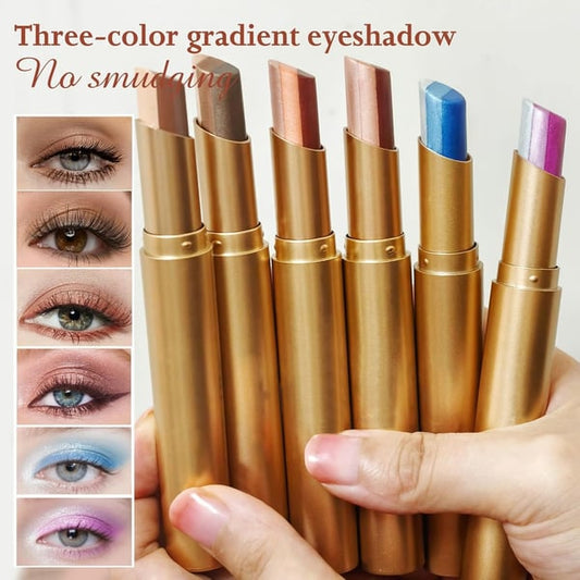 🌓Last Day 50% OFF✨3 Shade Cream Eyeshadow Stick | Smooth & Blendable