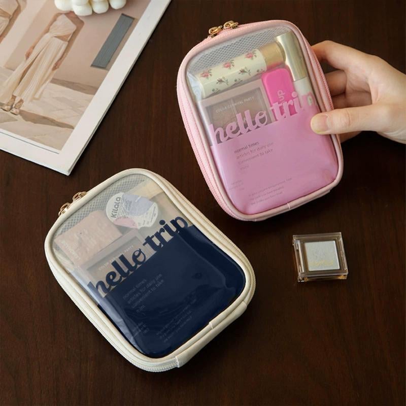 PVC Mini Portable Makeup Bag 👛