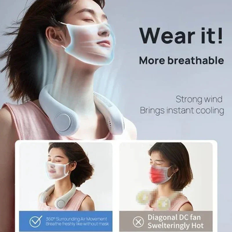 🔥Super Cool Portable Neck Fan❄️❄️