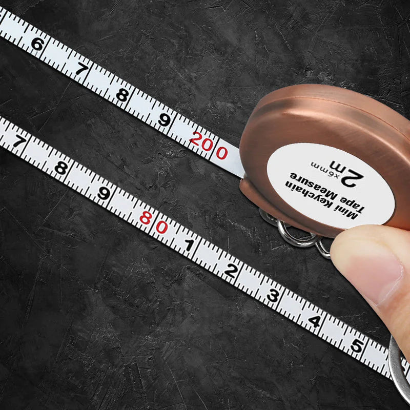 Mini Keychain Tape Measure