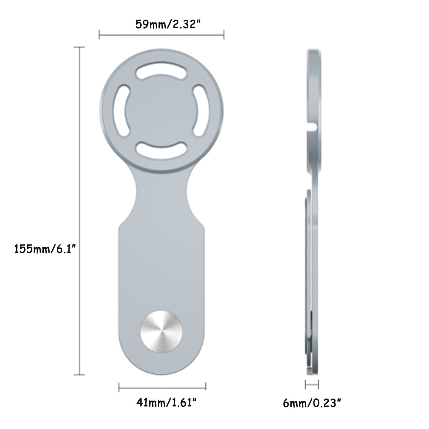 💻Computer Side-Mount Phone Holder