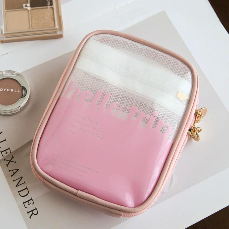 PVC Mini Portable Makeup Bag 👛