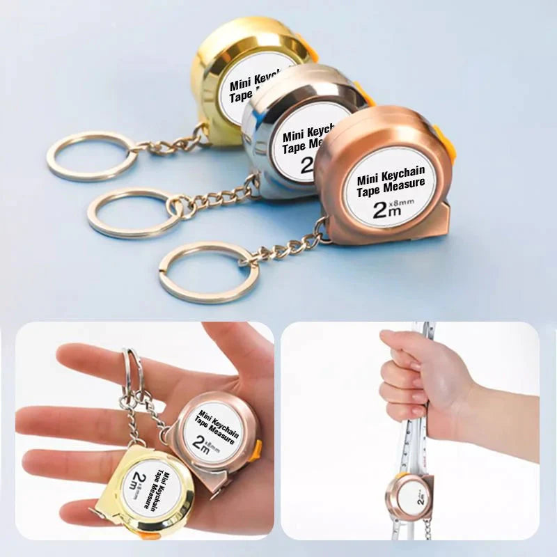 Mini Keychain Tape Measure