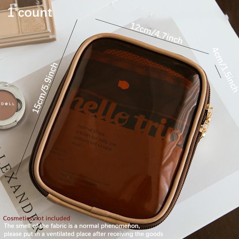 PVC Mini Portable Makeup Bag 👛