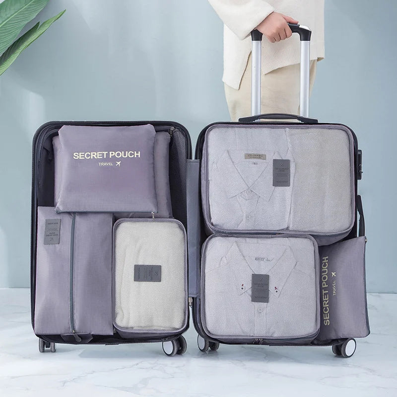 Set of 6 Travel Storage Bags