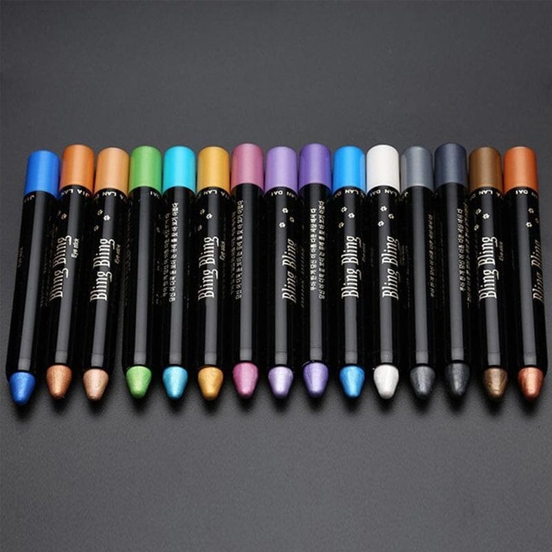 15 Color Highlighter Eyeshadow Pencil