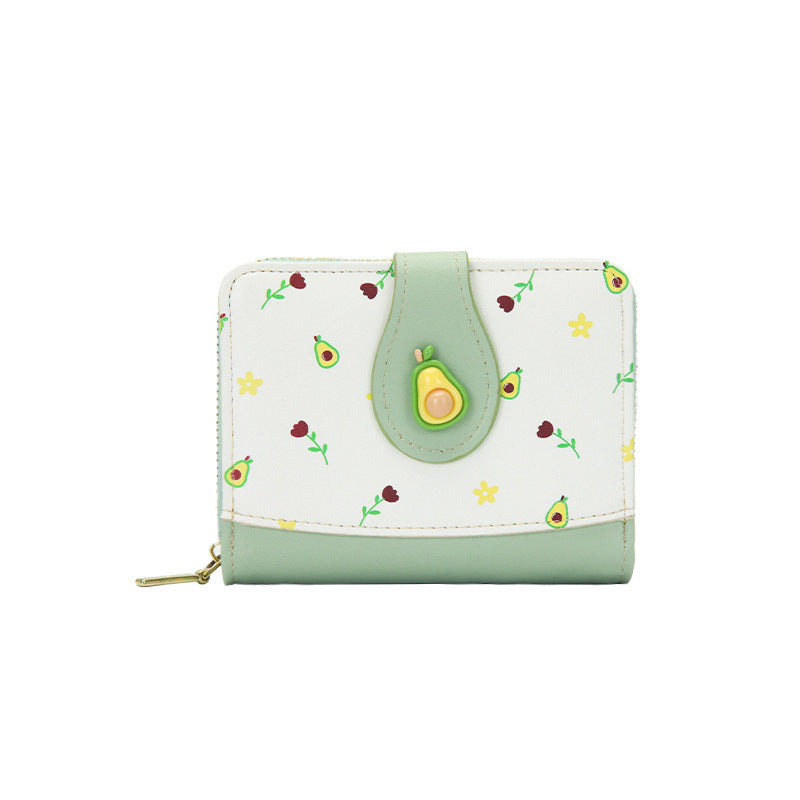 Small Cute Wallet Zipper Coin Pocket Wallet