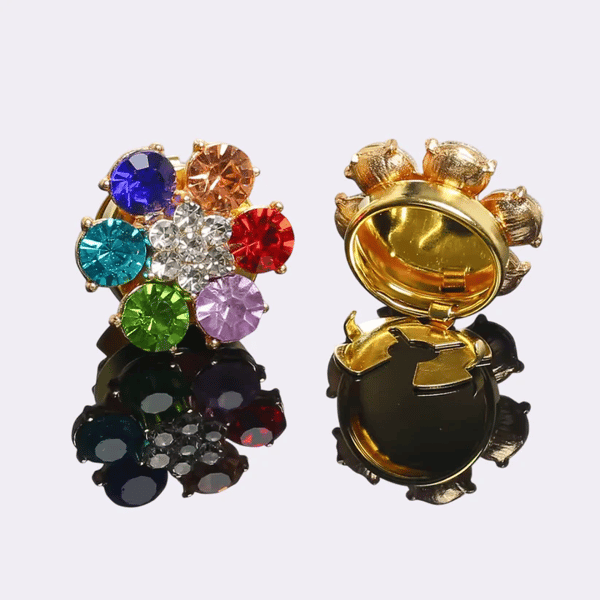 ✨Floral Brooch to Elevate Your Shirt（1 pair）