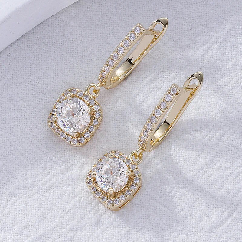 Moissanite Full Diamond Ball Earrings