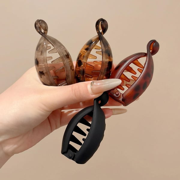 4 pcs-Non-Slip Banana Hair Clip