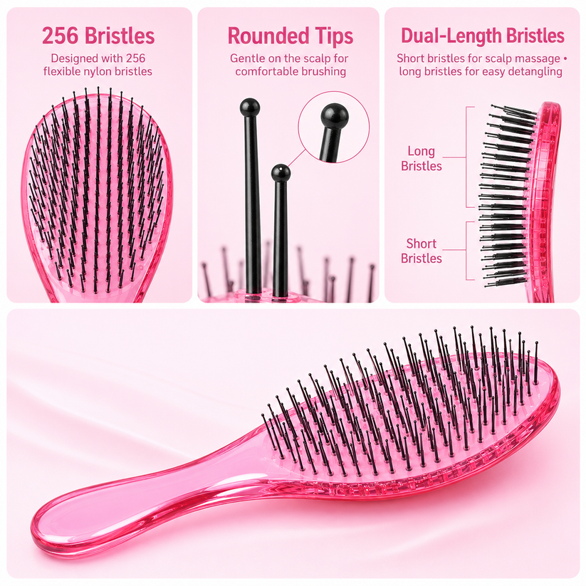 Detangling Brush for Effortless Hair Care