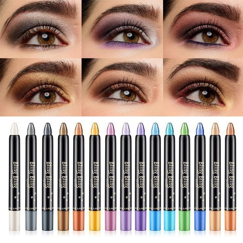 15 Color Highlighter Eyeshadow Pencil