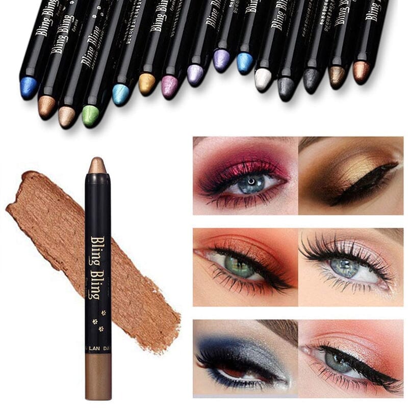 15 Color Highlighter Eyeshadow Pencil