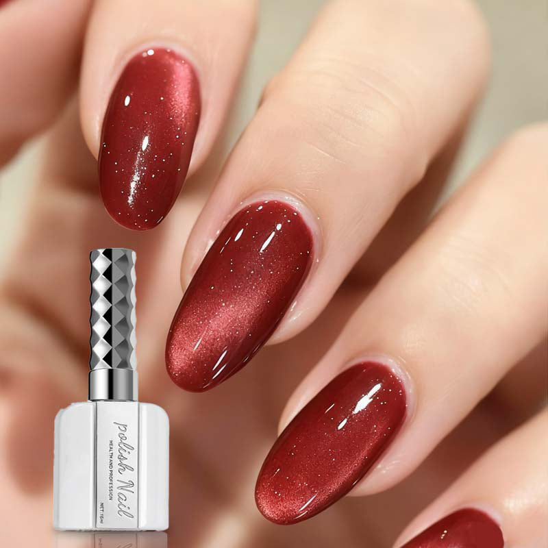 💅 50% OFF NOW!🔥 Sparkling Cat-Eye Gel Polish - Magnetic Effect & Long-Lasting, Perfect for Salon-Quality Nails at Home ✨