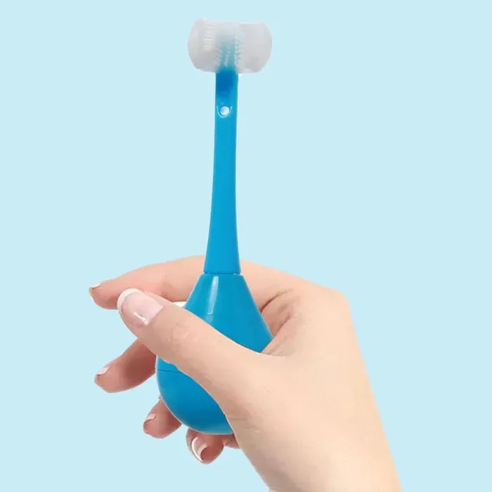 Tumbler Three-sided Children's Toothbrush