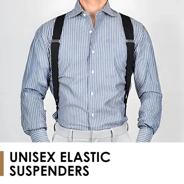 X-Back Suspenders with Hook Clips