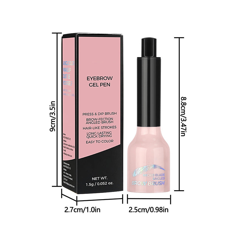 💖Hot Sales-50% OFF-Angled Brush & Dip Liquid Eyebrow Pen