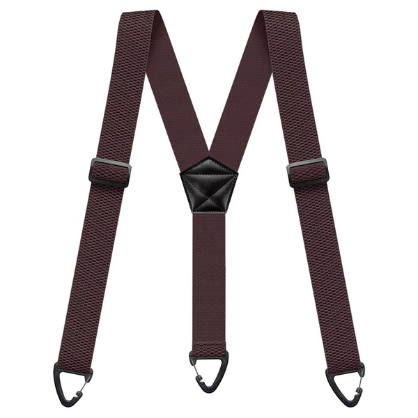 X-Back Suspenders with Hook Clips