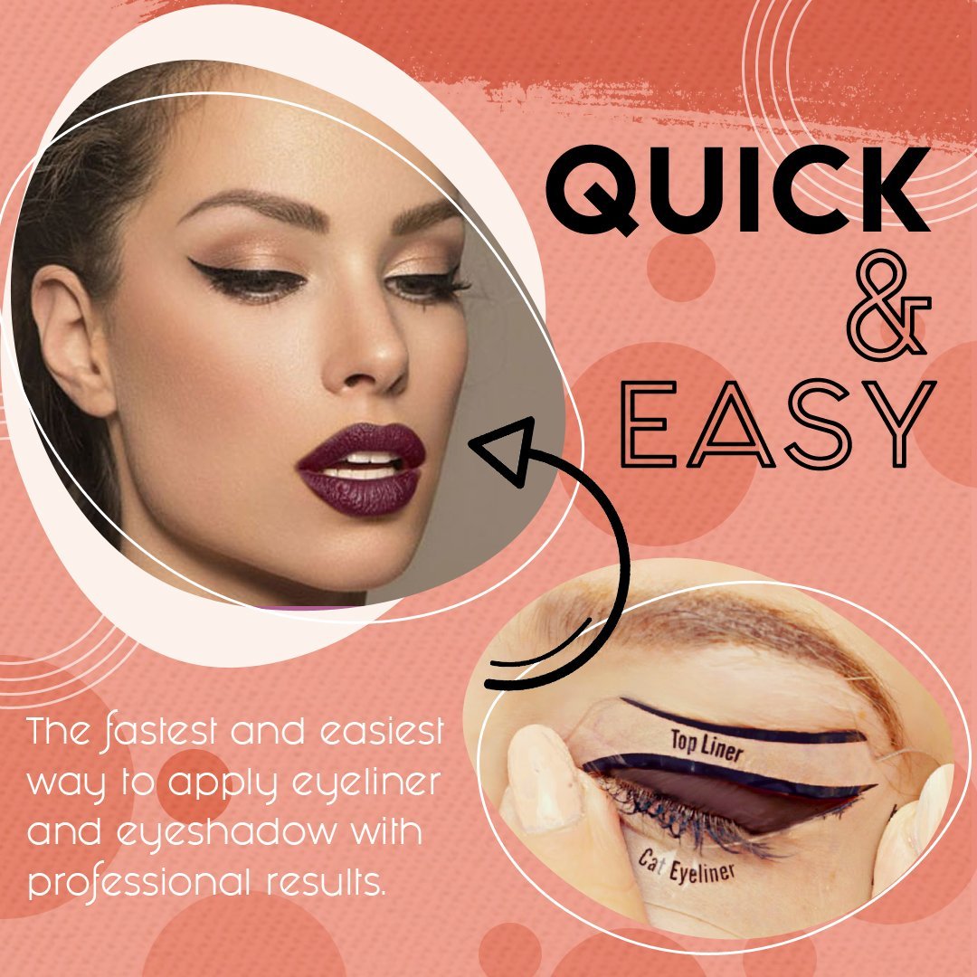 Eyeliner Stencil Primark (Buy 1 Get 1 Pair Free)