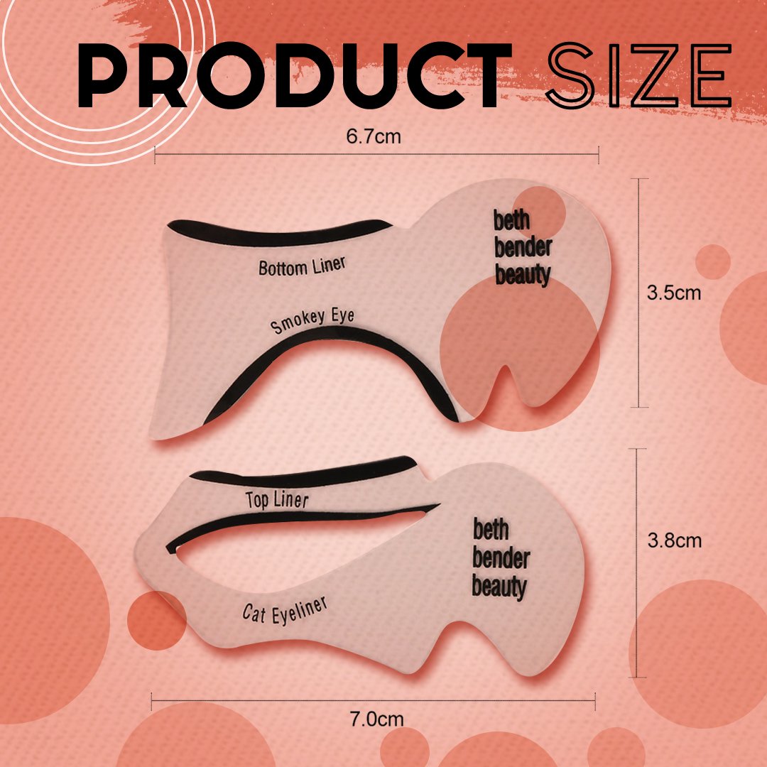 Eyeliner Stencil Primark (Buy 1 Get 1 Pair Free)
