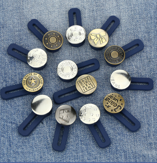 Jeans Retractable Button