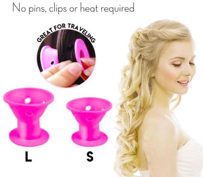 Heatless Hair Curlers